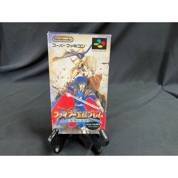 Fire Emblem Siesen no Keifu SNES Nintendo Super Famicom Box Japan Complete 1996